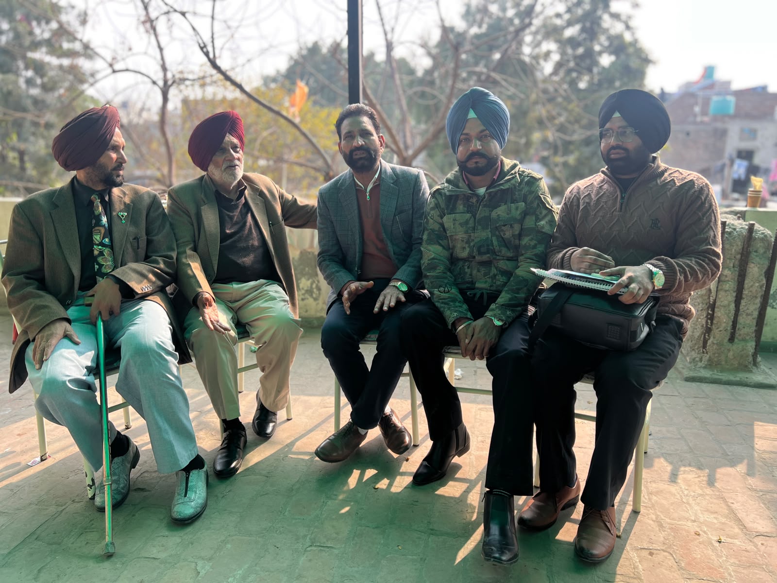 ਲੇਖਕਾਂ ਨਾਲ ਸਾਹਿਤਕ ਮਿਲਣੀ